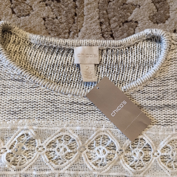 Chico's size 2 women's sweater NWT - Picture 4 of 6
